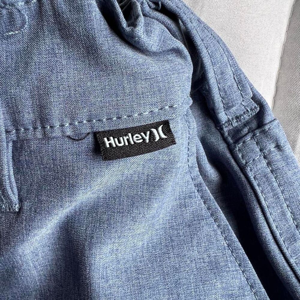 Hurley Men's Blue and Navy Shorts